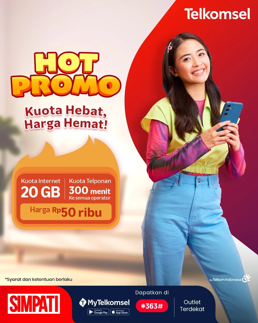 Promo IndiHome Terbaru 2026: Paket Internet, TV Kabel & Telepon Terbaik