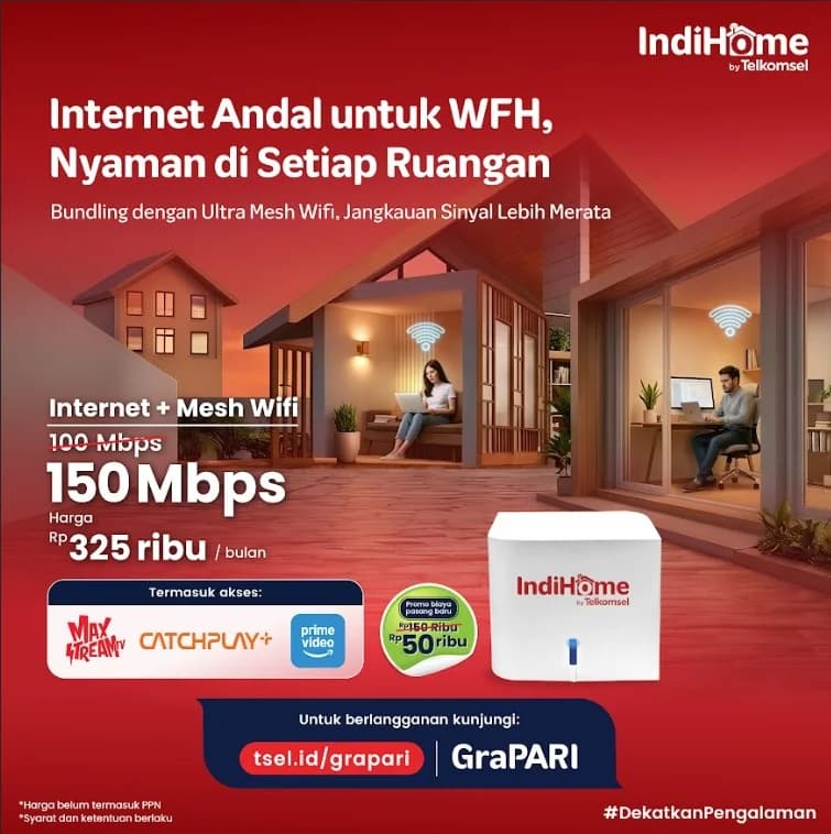 Promo Indihome Paket WFH